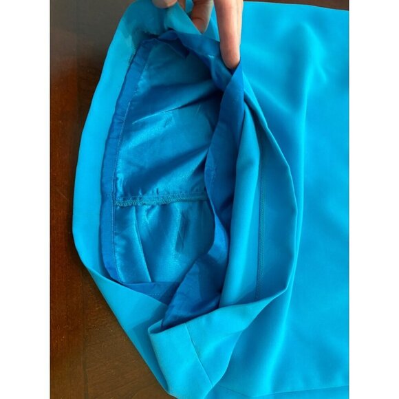 W by Worth Y2K Halter Mini Dress in Electric Blue Size 0 - Picture 10 of 13